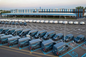 Amazon rolls out record fleet of electric trucks across UK