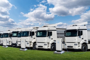 Report Highlights Fire Risks in Electric HGV Charging Sites